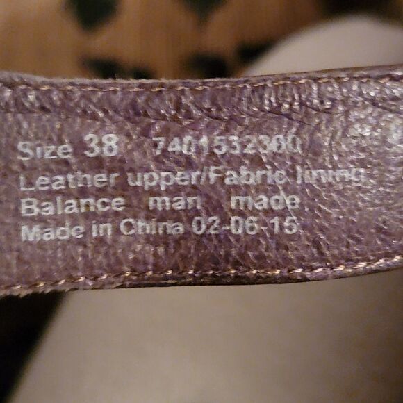 Dansko Annie Nubuck Brown Mary Jane brown leaf size 38 / 7.5 - Picture 5 of 6